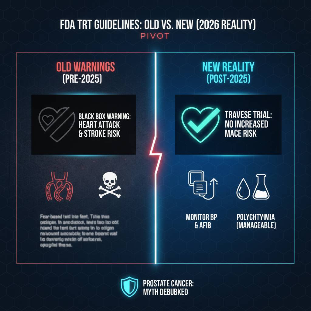 FDA TRT Guidelines: Old vs. New (2026 Reality)