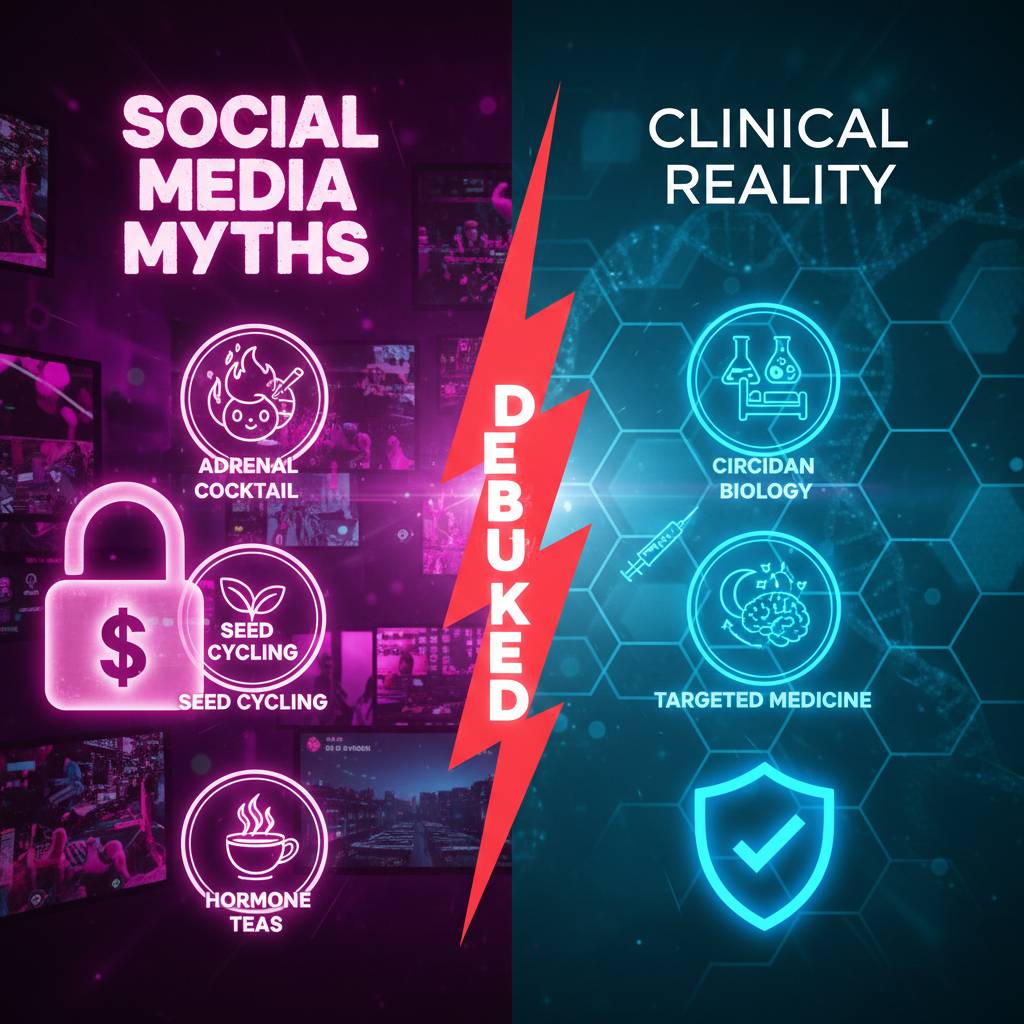 Hormone Healing Trend Debunked - Social Media Myths vs Clinical Reality